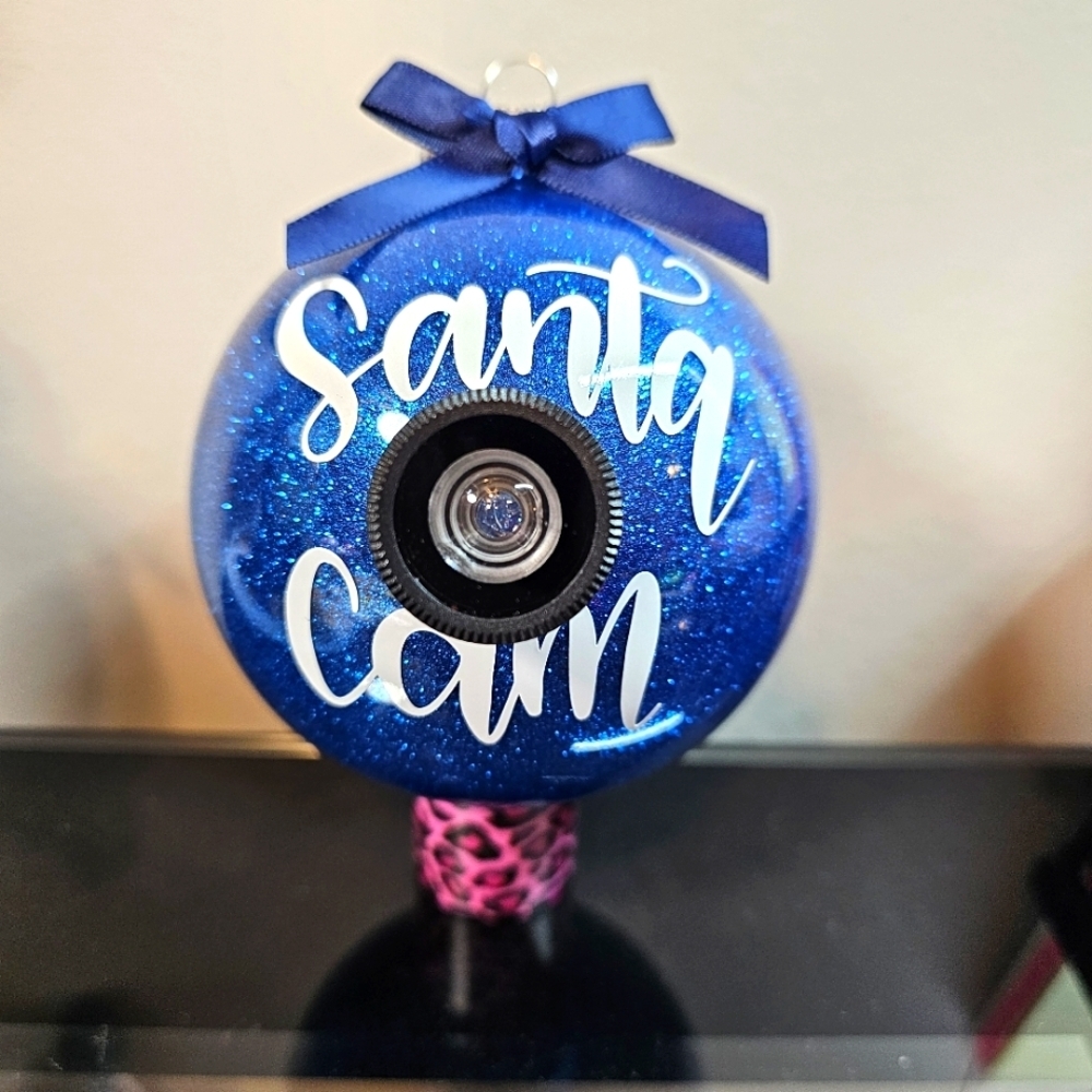 Santa Cam ornament